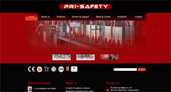 Desktop Screenshot of pri-safety.com